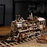 ROKR - Maquette Bois Locomotive Mécanique