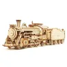 ROKR - Maquette Bois Locomotive à vapeur