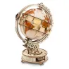 ROKR - Maquette Bois Globe Lumineux à LED