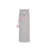 Trousse en Silicone Souple 2-en-1 - Chaton