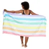  Serviette XL - Vagues Arc-en-ciel