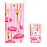 Serviette Kids M - Flamboyant Flamingos