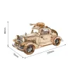 ROLIFE - Maquette Bois Voiture Vintage