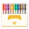 10 mini stylos gel classique