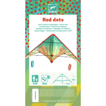 Cerf-volant - Red Dots