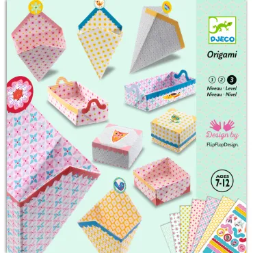 ORIGAMI - Petites boîtes -...