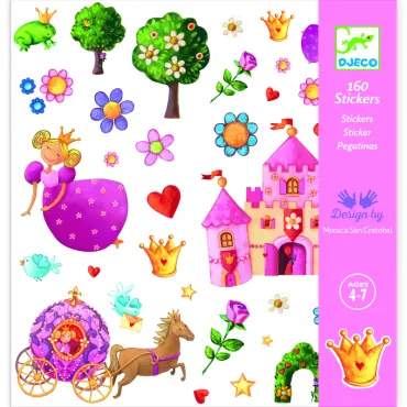 STICKERS PAPIER - Princesse Marguerite - FSC Mix (Packaging)