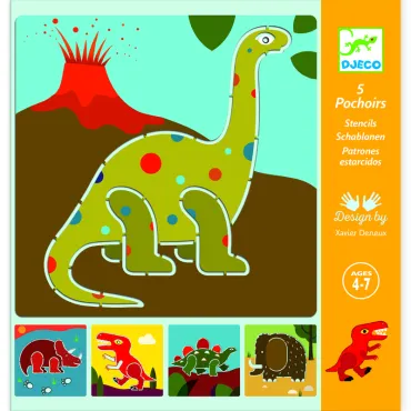 POCHOIRS - Dinosaures - FSC...