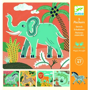 POCHOIRS - Animaux sauvages - FSC Mix ( Packaging )