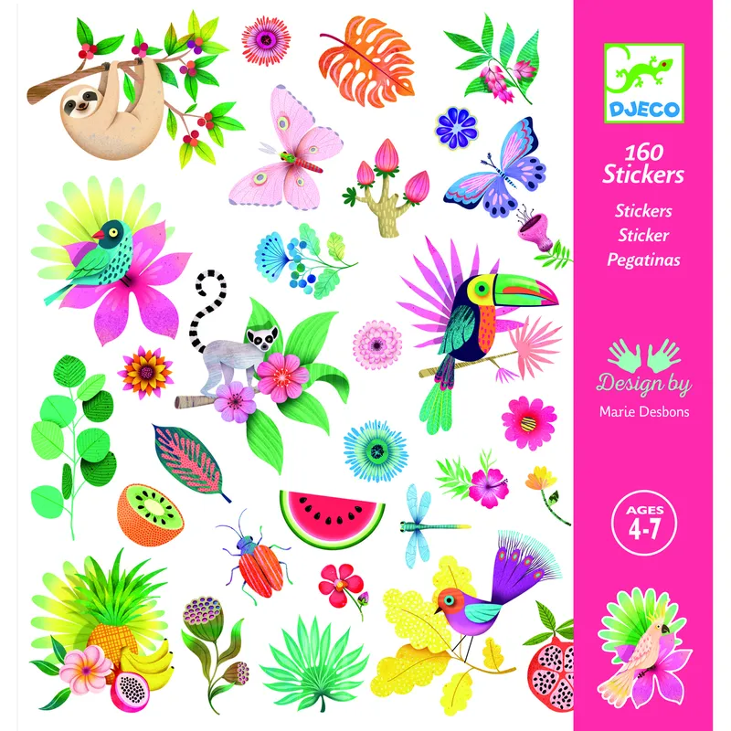 STICKERS PAPIER - Paradise - FSC Mix ( Packaging )