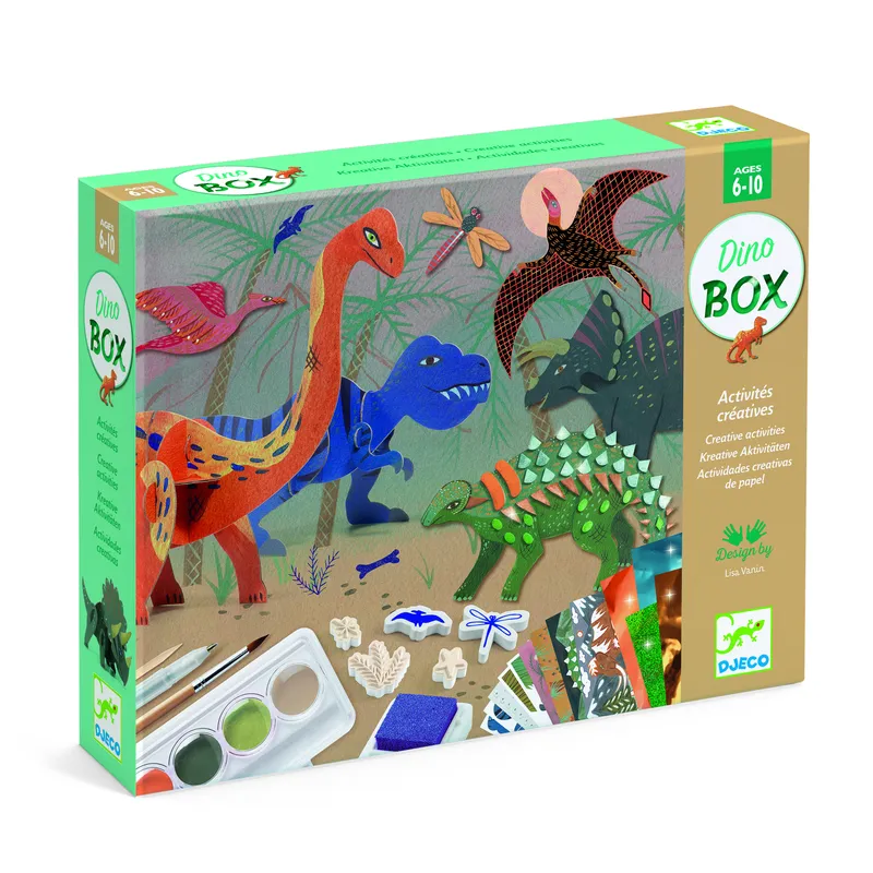 COFFRETS MULTI ACTIVITES - Dino Box - FSC MIX