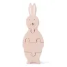 Puzzle formes animaux en bois - Mrs. Rabbit