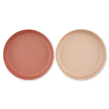 PLA assiette 2-pack - Rose