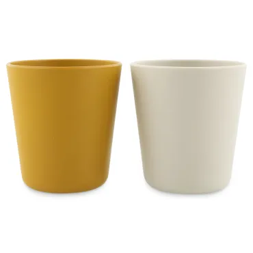 PLA gobelet 2-pack - Mustard