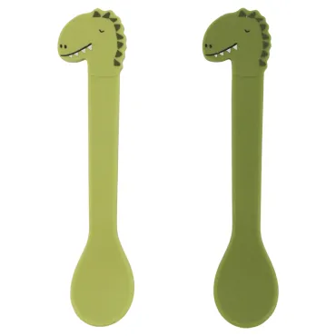 Cuillère silicone 2-pack - Mr. Dino