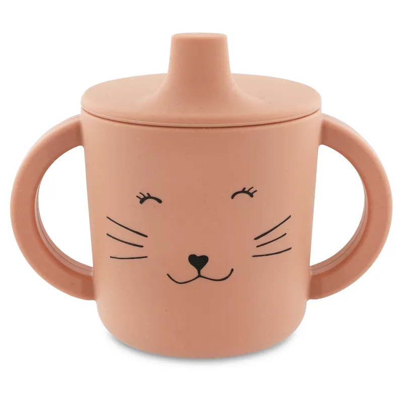 Tasse d'apprentissage en silicone - Mrs. Cat