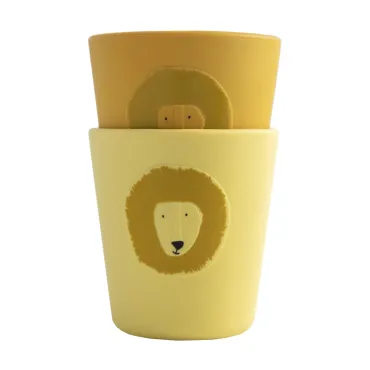 Gobelet en silicone 2-pack - Mr. Lion