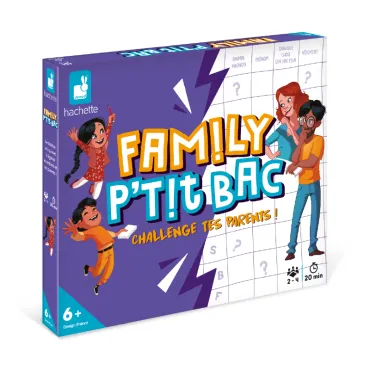 Jeu Family P'tit Bac - Challenge tes Parents