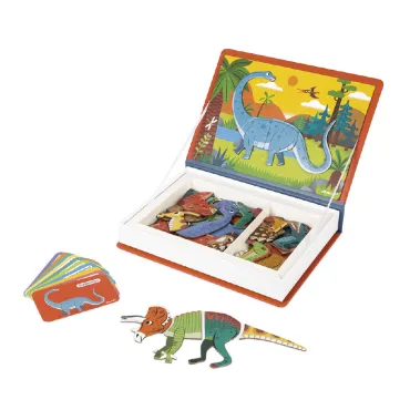 Magnéti'book Dinosaures, 40 magnets