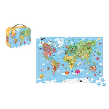 Puzzle Géant du Monde 300 pièces