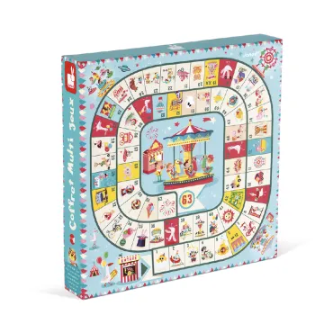 Coffret multi jeux carrousel