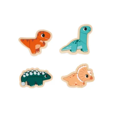 4 Puzzles Evolutifs Dino