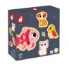 4 puzzles Evolutifs Animaux de Compagnie