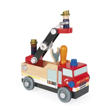 Camion de pompiers Brico'kids