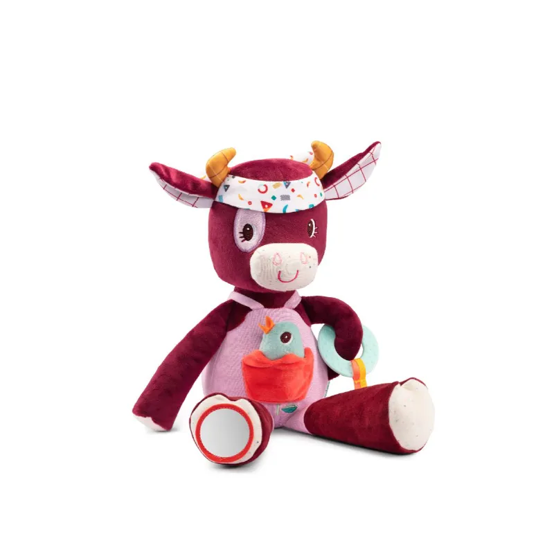 Peluche d'activités Rosalie la vache