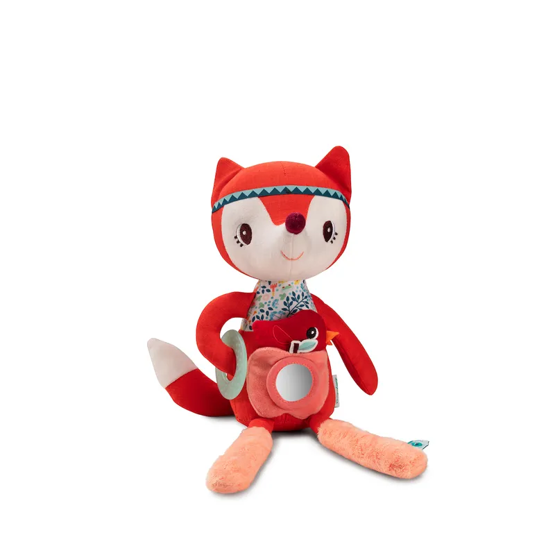 Peluche d'activités Alice la renarde