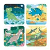 Puzzles Évolutifs Dinosaures - 4 puzzles