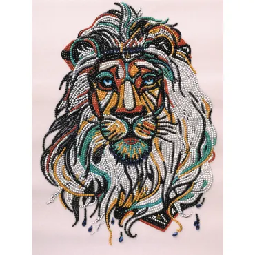 Diamond painting - Lion