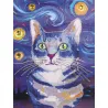 Diamond painting - Chat