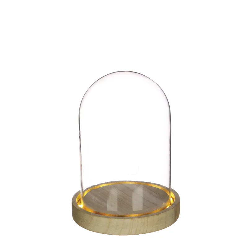 Cloche avec LED - Diam. 12.5cm