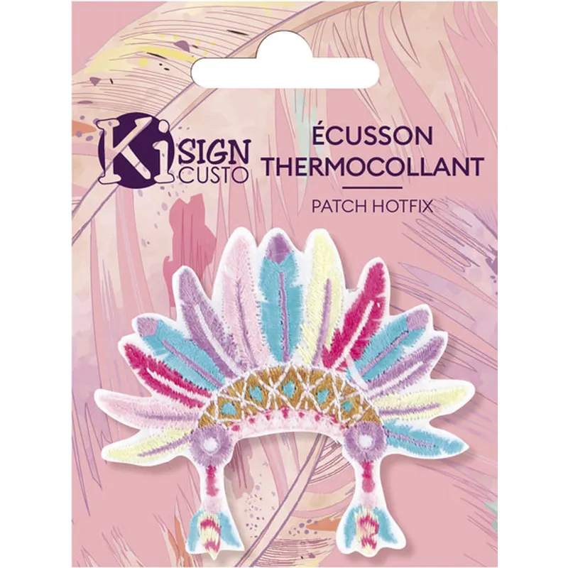 Ecusson brodé thermocollant - Indien