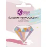 Ecusson brodé thermocollant - Diamant