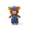 Kit amigurumi - Rilakkuma salopette