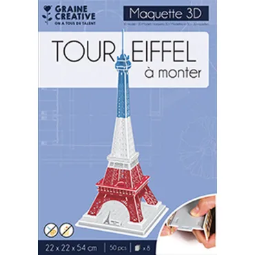 Puzzle maquette - Tour Eiffel