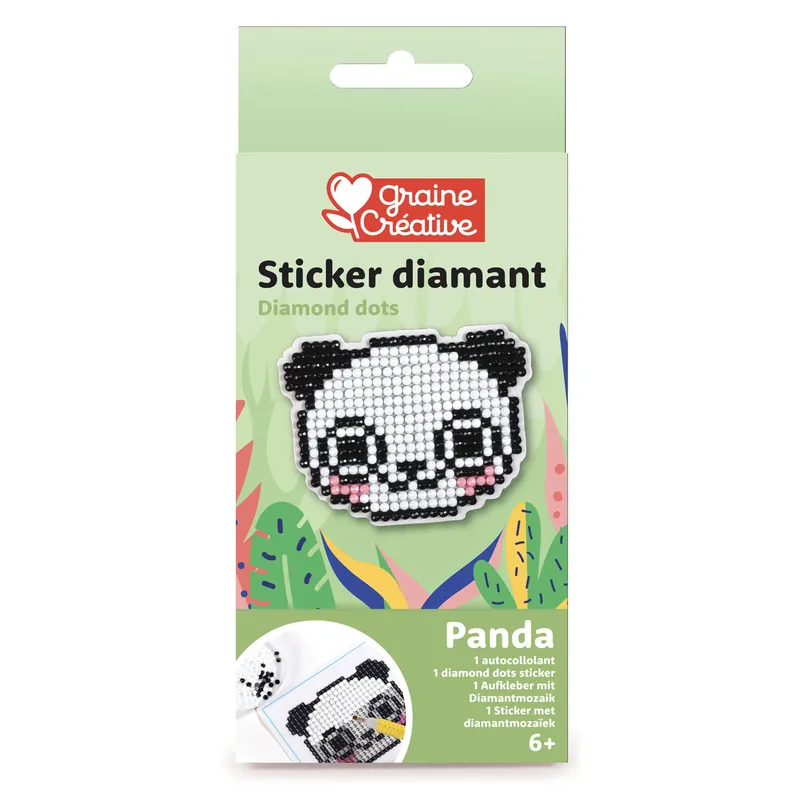 Kit diamond mosaic sticker - PANDA