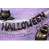 Ballon en aluminium Halloween - Noir