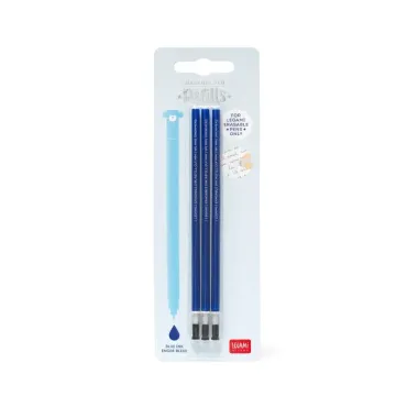 Recharges pour stylo à encre effaçable - Bleu