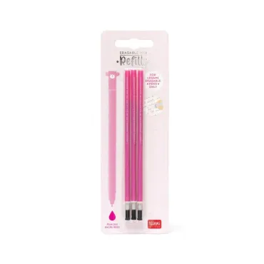 Recharges pour stylo à encre effaçable - Rose