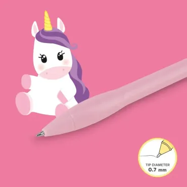 Stylo à Bille Lumineux - Licorne