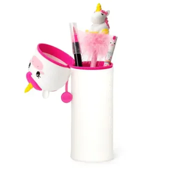 Trousse en Silicone Souple 2-en-1 - Licorne