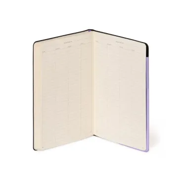 Carnet Papier Blanc - Medium - Lavande