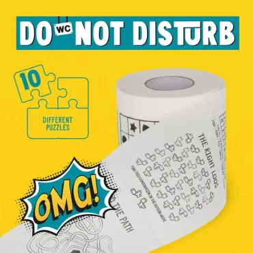 Papier Toilette à Énigmes - Do not Disturb