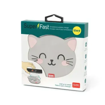 Chargeur Sans Fil Pour Smartphone - Chaton