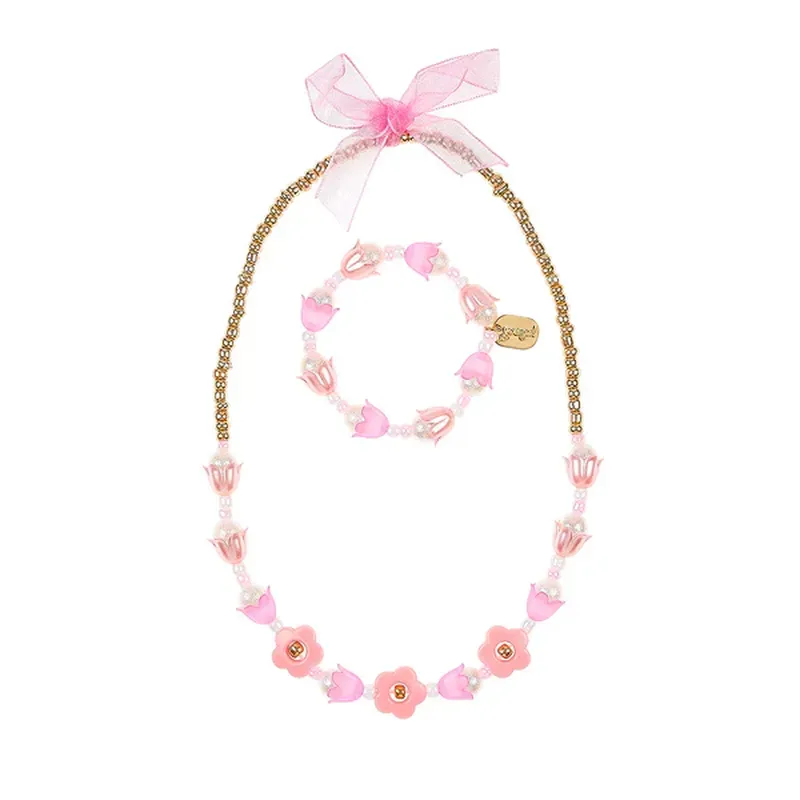 Collier et Bracelet set Annefleur fleur