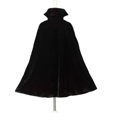 Dracula cape + dents - 4-8 ans