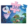 Puzzle - La fée et la licorne - 36 pcs